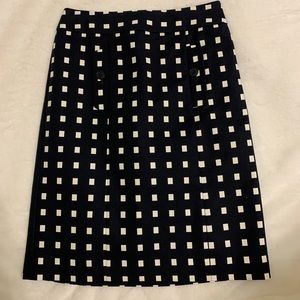 Checked Ann Taylor Skirt